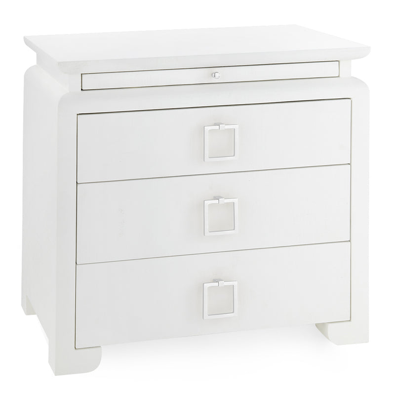 Villa and House Elina 3 Drawer Side Table