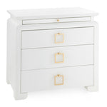 Villa and House Elina 3 Drawer Side Table