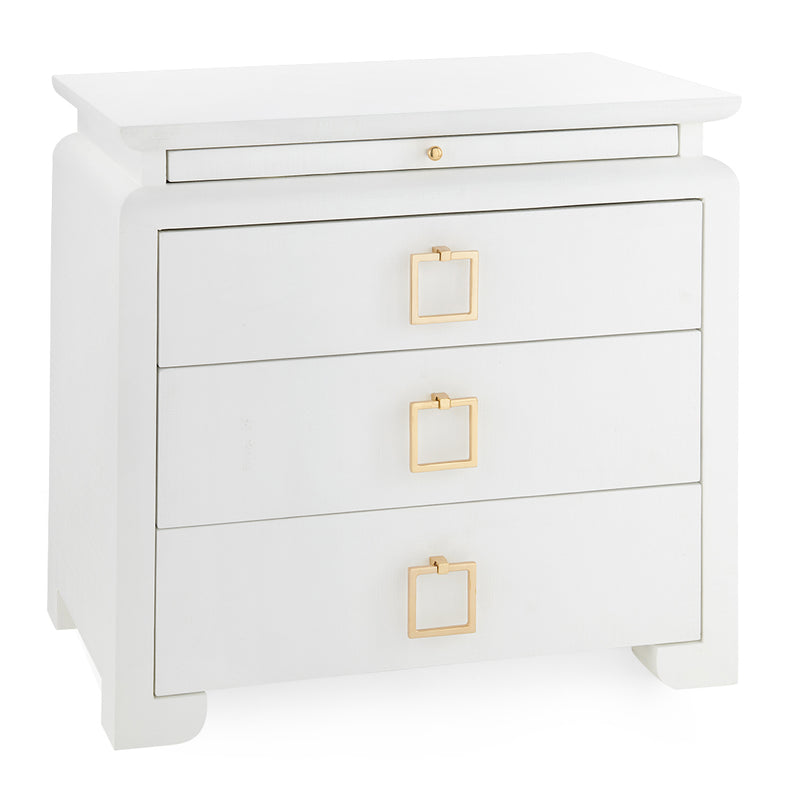 Villa and House Elina 3 Drawer Side Table