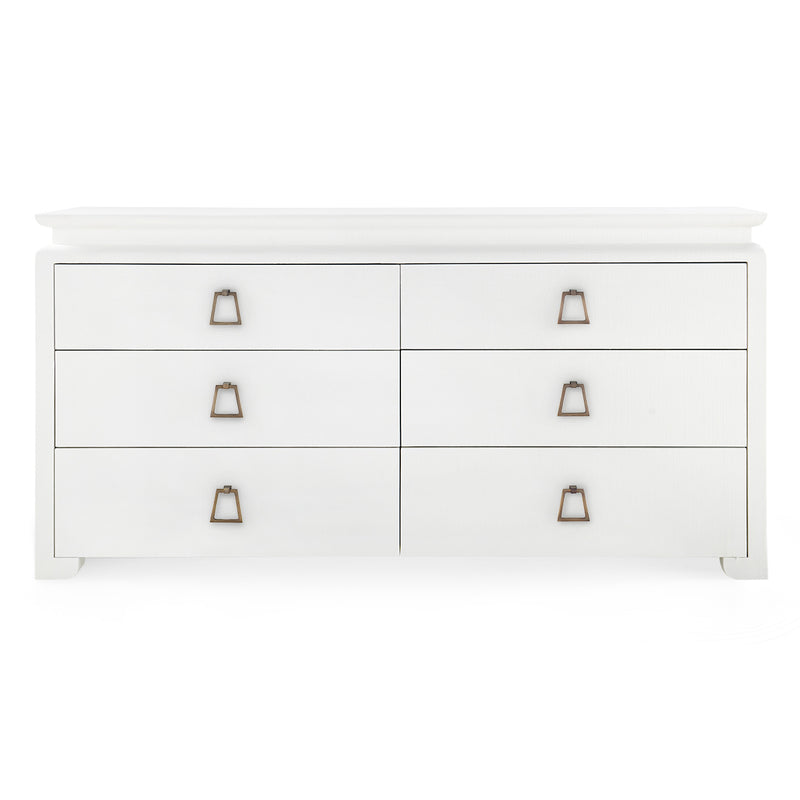 Villa and House Elina Extra Large 6 Drawer Dresser