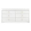 Villa and House Elina Extra Large 6 Drawer Dresser