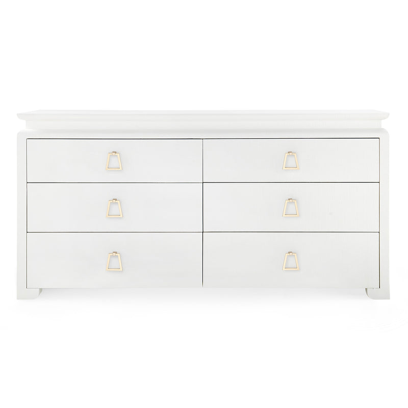 Villa and House Elina Extra Large 6 Drawer Dresser