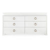 Villa and House Elina Extra Large 6 Drawer Dresser