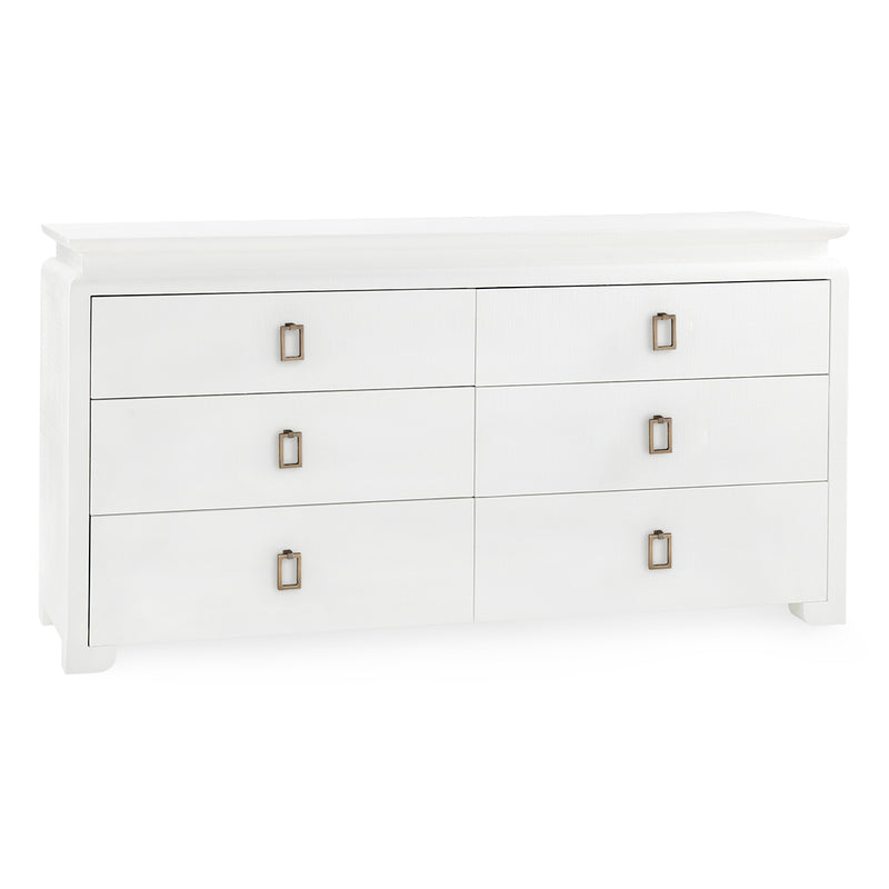 Villa and House Elina Extra Large 6 Drawer Dresser