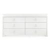 Villa and House Elina Extra Large 6 Drawer Dresser