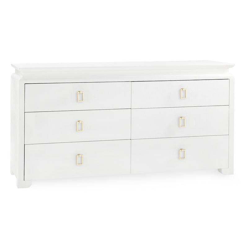 Villa and House Elina Extra Large 6 Drawer Dresser