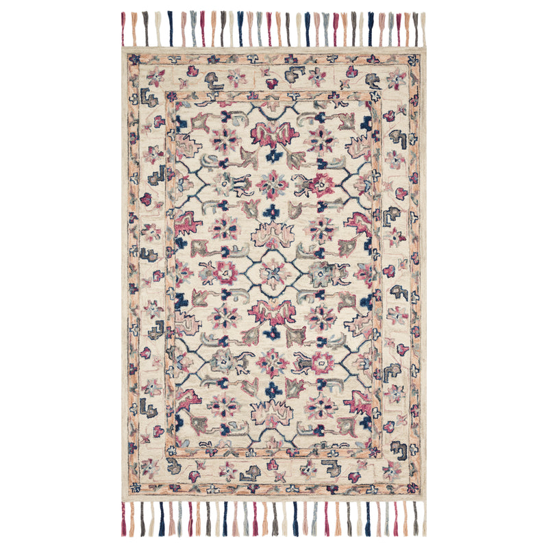 Loloi II Elka Ivory Hooked Rug