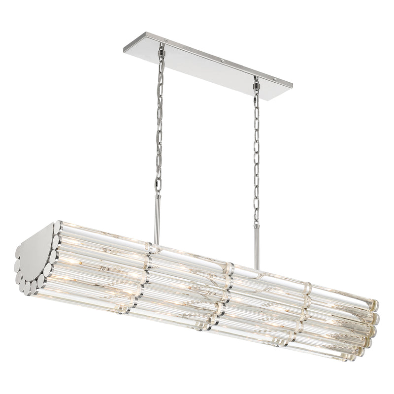 Libby Langdon for Crystorama Elliot Linear Chandelier