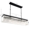 Crystorama Emory Linear Chandelier