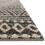 Loloi Emory Graphite/Ivory Power Loomed Rug