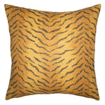 Square Feathers Exotic Cat Throw Pillow