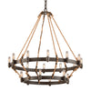Troy Lighting Pike Place 2-Tier Chandelier