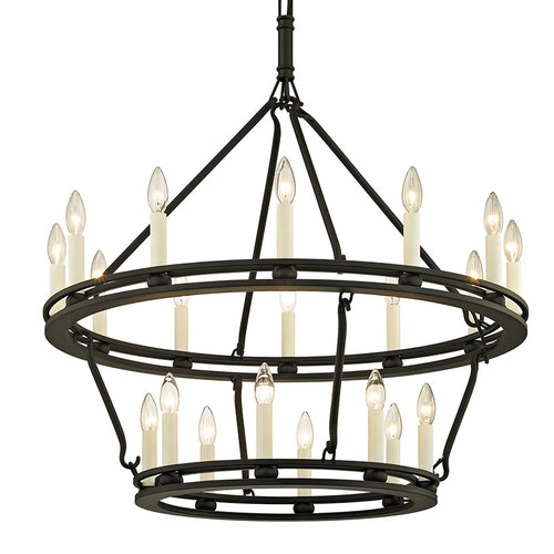 Troy Lighting Sutton 2-Tier Chandelier