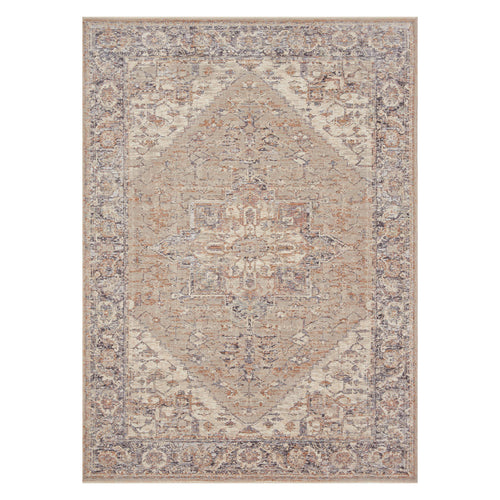 Loloi Faye Taupe/Denim Power Loomed Rug