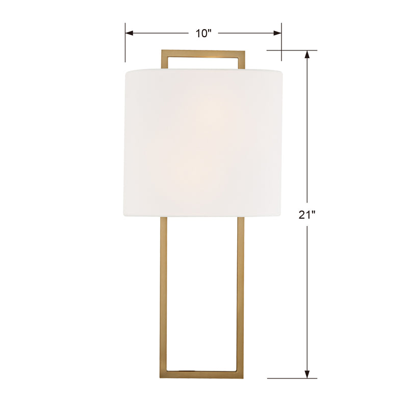 Crystorama Fremont Wall Mount