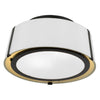 Crystorama Fulton 2-Light Flush Ceiling Mount