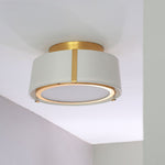 Crystorama Fulton 2-Light Flush Ceiling Mount