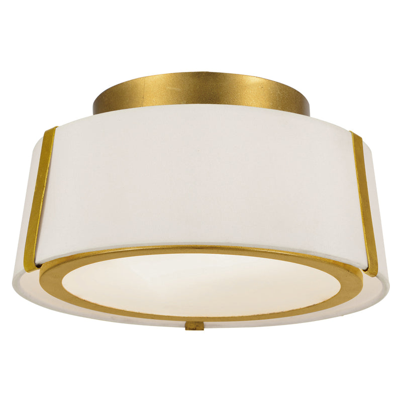 Crystorama Fulton 2-Light Flush Ceiling Mount