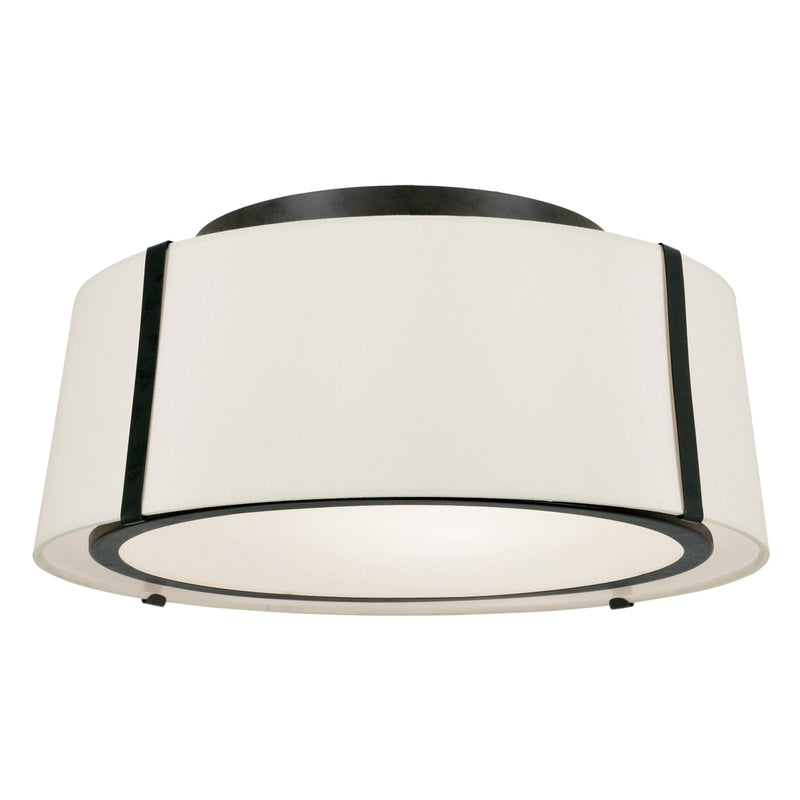 Crystorama Fulton 3-Light Flush Ceiling Mount