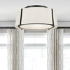 Crystorama Fulton 3-Light Flush Ceiling Mount