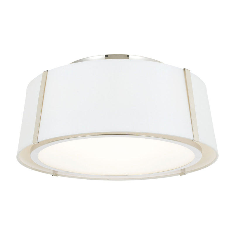 Crystorama Fulton 3-Light Flush Ceiling Mount