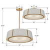 Crystorama Fulton Semi Flush Ceiling Mount