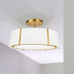 Crystorama Fulton Semi Flush Ceiling Mount