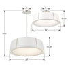 Crystorama Fulton Semi Flush Ceiling Mount