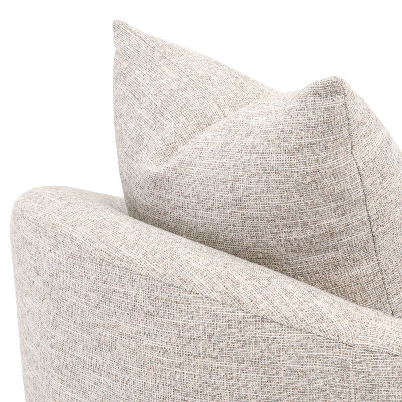 Faye Slipcover Swivel Club Chair