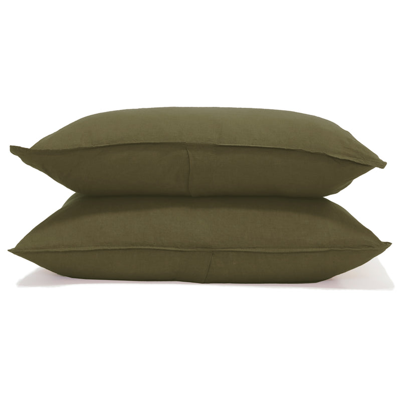 Pom Pom at Home Parker Linen Pillow Sham Set of 2