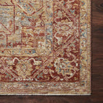 Loloi Gaia Gold/Brick Power Loomed Rug