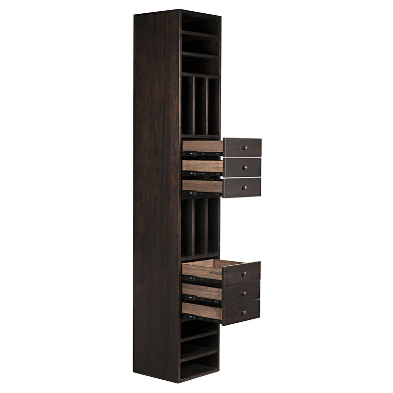 Noir Tubula Bookcase