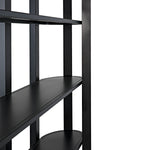 Noir Foster Bookcase