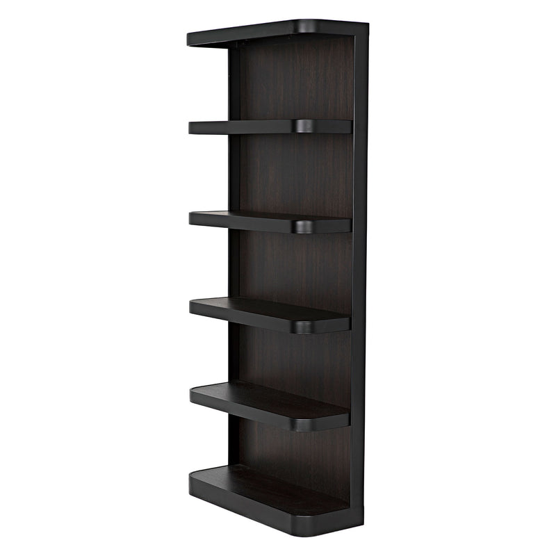 Noir Dido Metal Bookcase