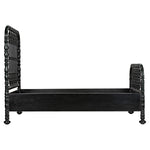 Noir Bachelor White Wash Bed