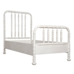 Noir Bachelor White Wash Bed