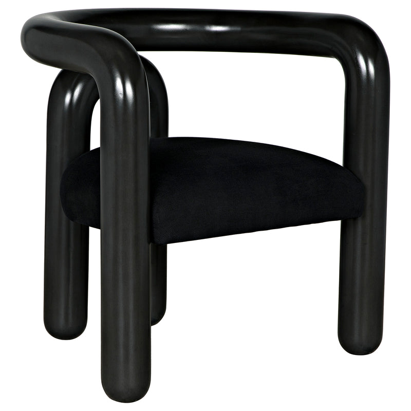 Noir Hockney Chair