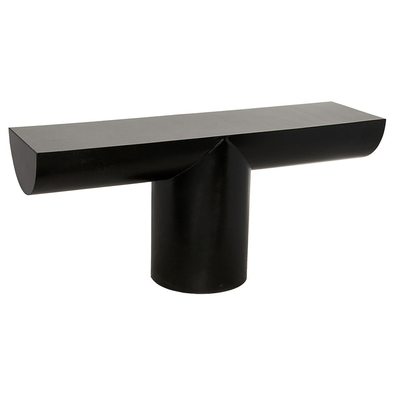 Noir T Console Table