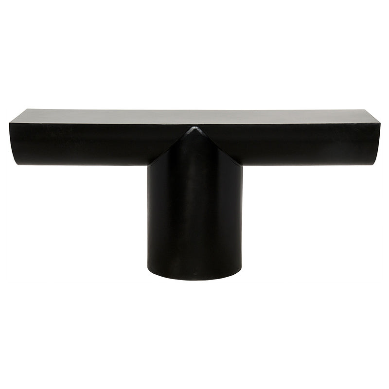 Noir T Console Table