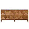 Noir Quadrant 3 Door Sideboard