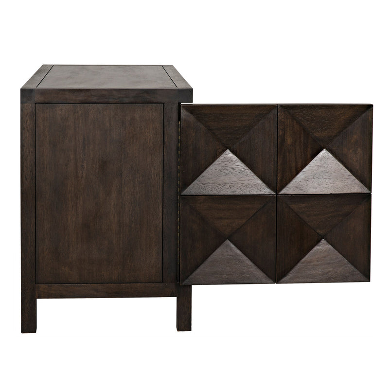 Noir Quadrant 2 Door Sideboard