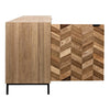 Noir Herringbone Sideboard