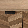 Noir Herringbone Sideboard