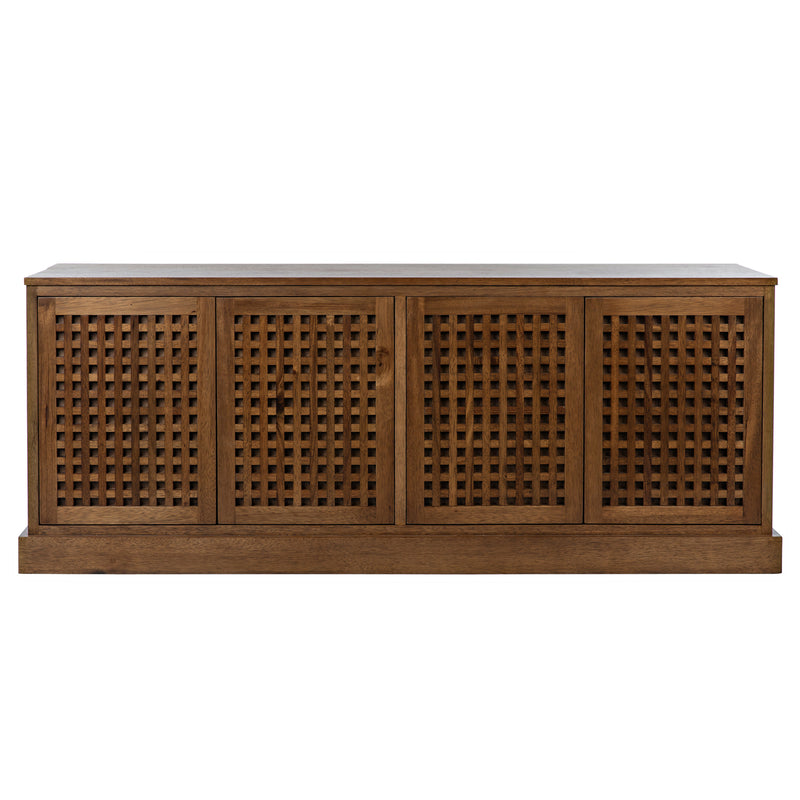 Noir Genti 4 Door Sideboard