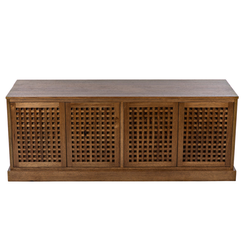 Noir Genti 4 Door Sideboard