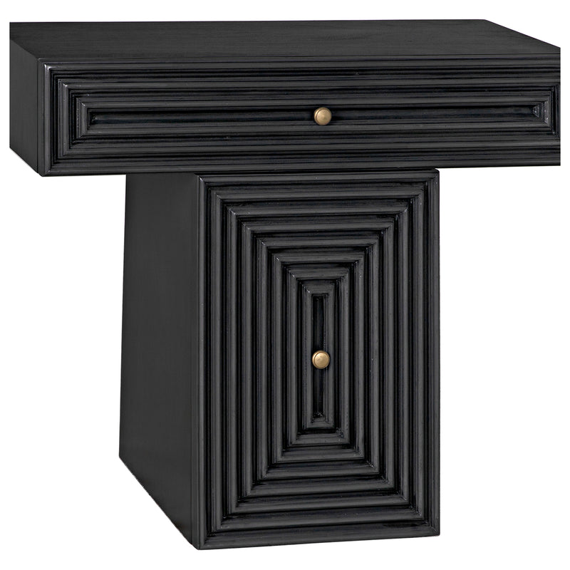 Noir Brice Console Table