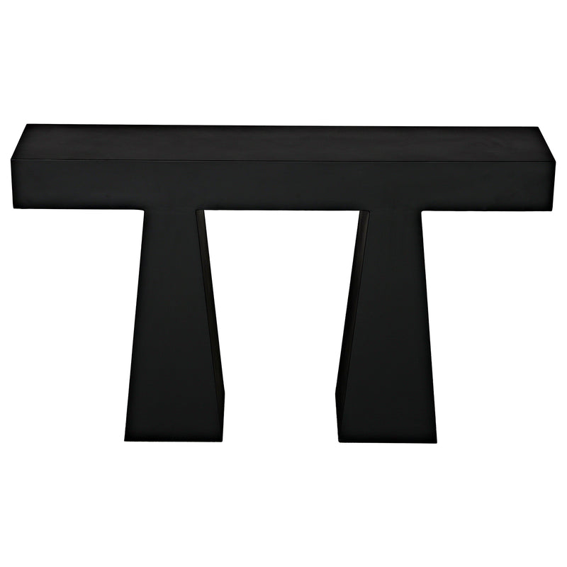 Noir Wendell Console Table