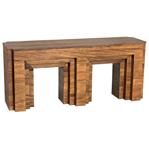 Noir Arc Console Table