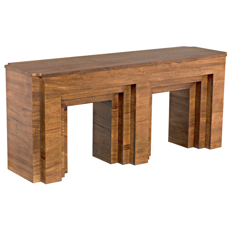 Noir Arc Console Table