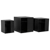 Noir Gropius Cube Set of 3